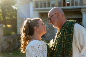 Mariage atypique kilt Ecossais