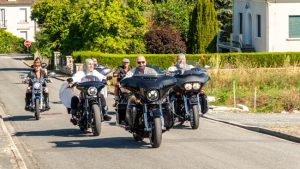Mariage atypique kilt Ecossais motards bikers